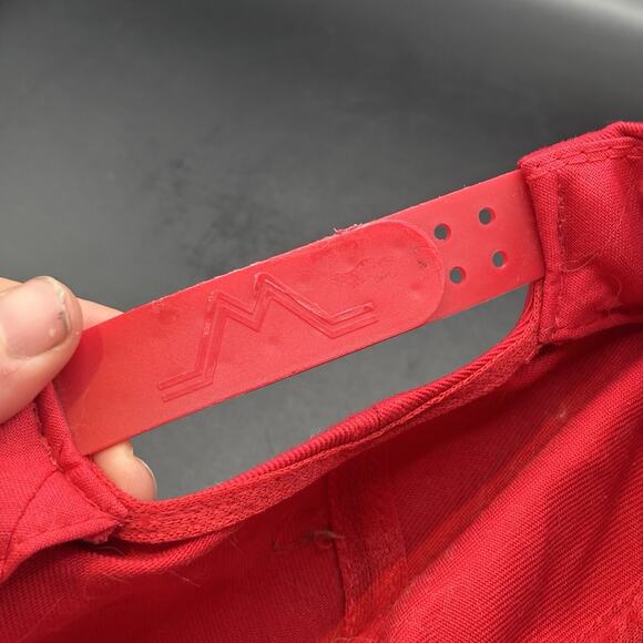 Vintage I'd Rather Be Racing Hat Cap Snap Back Embroidered Trucker Rope braid - Picture 7 of 7